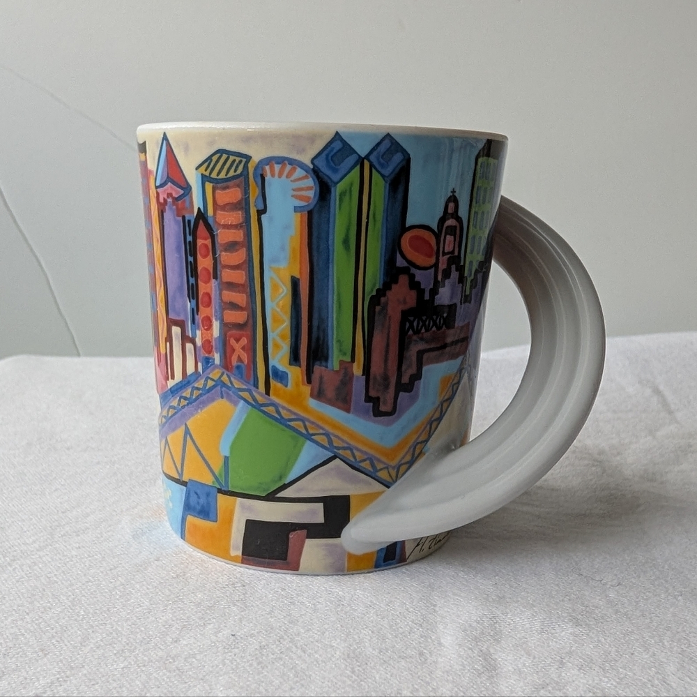 Vintage Rosenthal Studio Line Frankfurt Porcelain City Cup Mug H. Zimmerman Nr 8